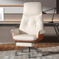 Armless Office Chair Modernism Desk Chair with Wheels for Office White 1 Piece Clearhalo 'furn' 'furn_office_chair' 'Furniture' 'Office Chairs' 'Office Furniture' 'office_chair' 7622519