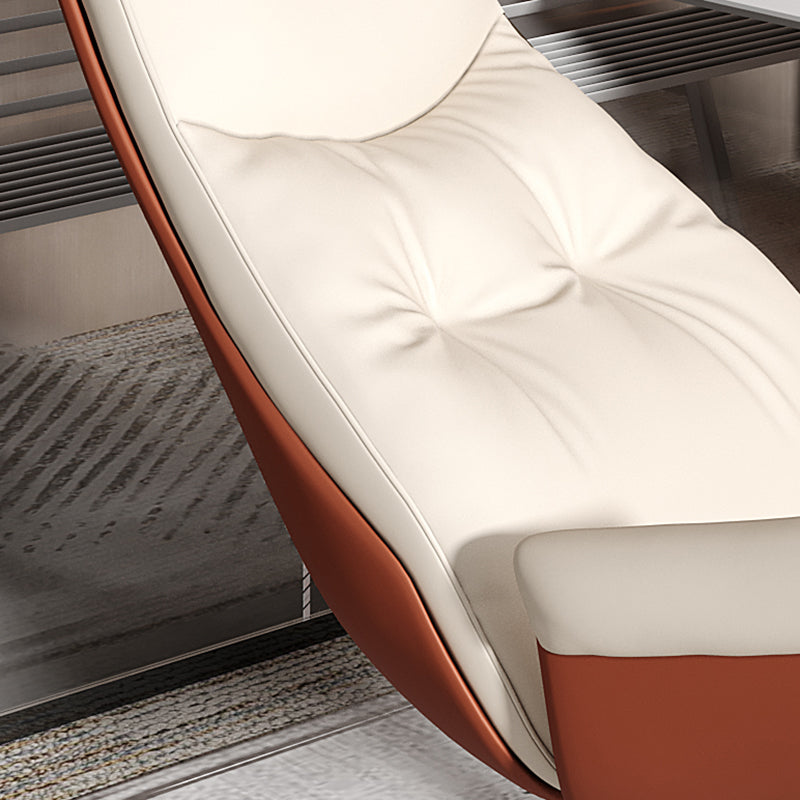 Armless Office Chair Modernism Desk Chair with Wheels for Office Clearhalo 'furn' 'furn_office_chair' 'Furniture' 'Office Chairs' 'Office Furniture' 'office_chair' 7622533