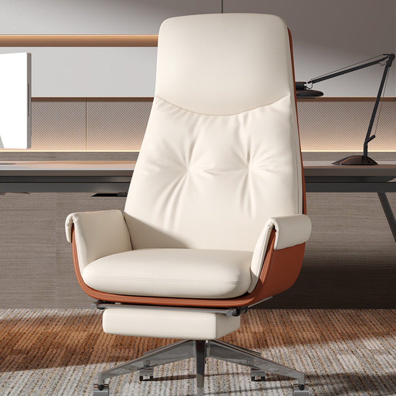 Armless Office Chair Modernism Desk Chair with Wheels for Office Clearhalo 'furn' 'furn_office_chair' 'Furniture' 'Office Chairs' 'Office Furniture' 'office_chair' 7622536