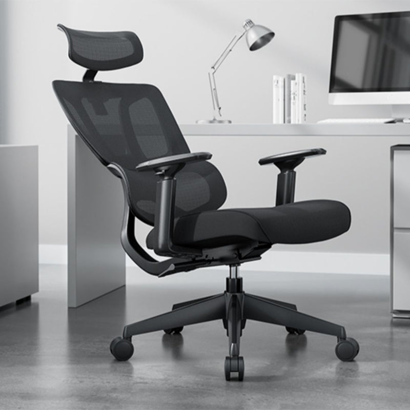 Removable Arms Office Chair Tilt Modern Adjustable Seat Height Desk Chair Clearhalo 'furn' 'furn_office_chair' 'Furniture' 'Office Chairs' 'Office Furniture' 'office_chair' 7622594
