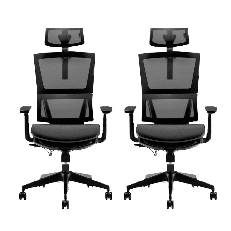 モダニズム調整可能なアームオフィスチェア椅子椅子と家のための車輪付き