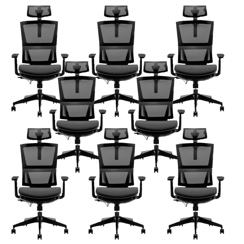 モダニズム調整可能なアームオフィスチェア椅子椅子と家のための車輪付き