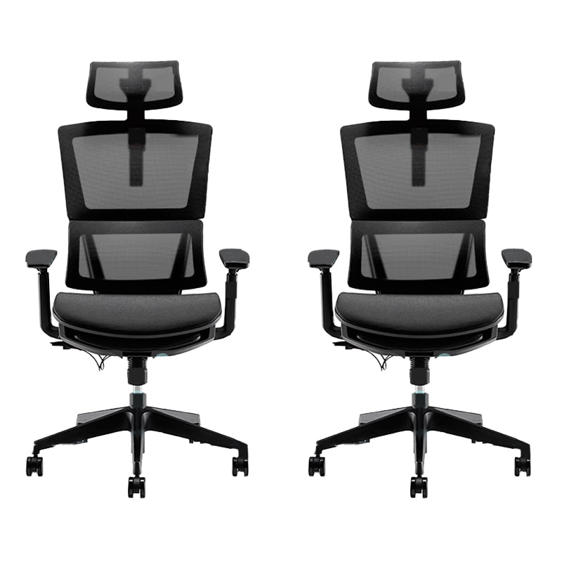 モダニズム調整可能なアームオフィスチェア椅子椅子と家のための車輪付き