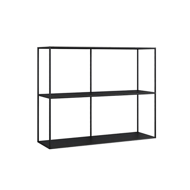Libreria in metallo orizzontale Modern Style Open Back scaffale con scaffali