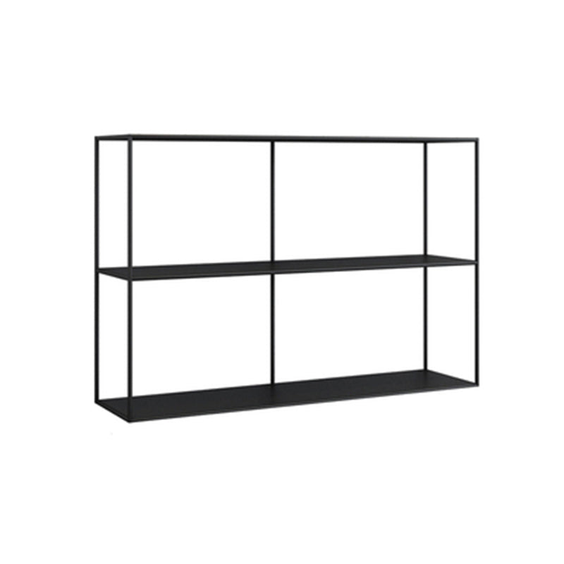 Libreria in metallo orizzontale Modern Style Open Back scaffale con scaffali