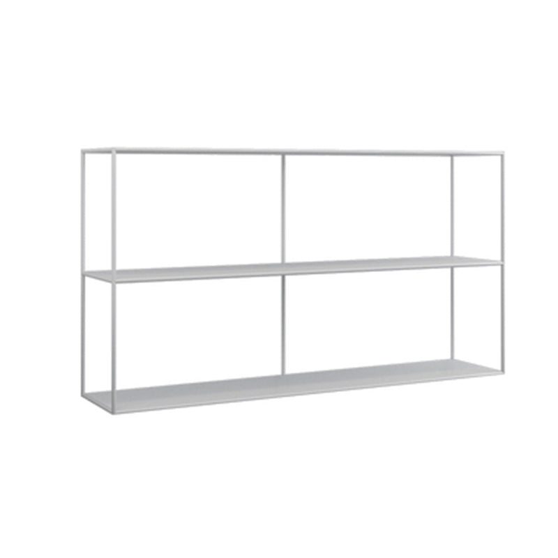Libreria in metallo orizzontale Modern Style Open Back scaffale con scaffali