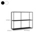 Libreria in metallo orizzontale Modern Style Open Back scaffale con scaffali
