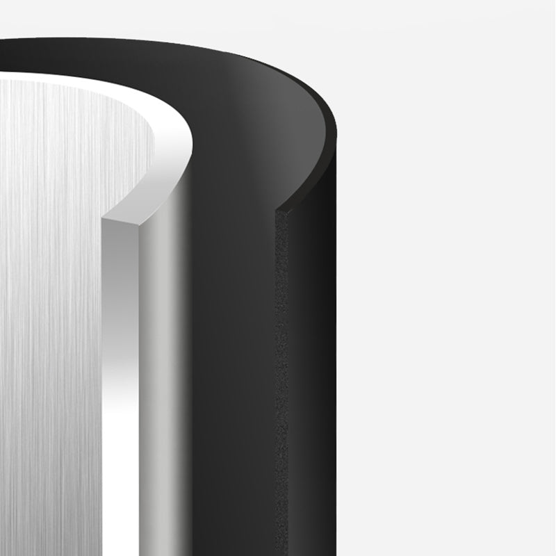 Vertikales Metall -Bücherregal zeitgenössisches Open Back -Bücherregal mit Regalen