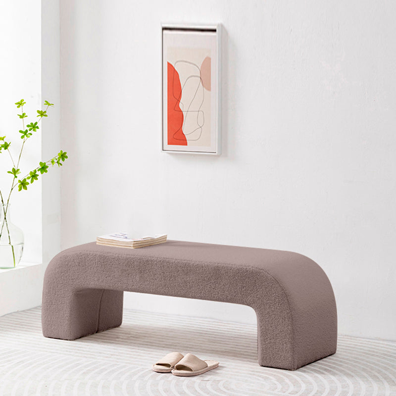 Rectangle Entryway Bench Modern Seating Bench with Upholstered