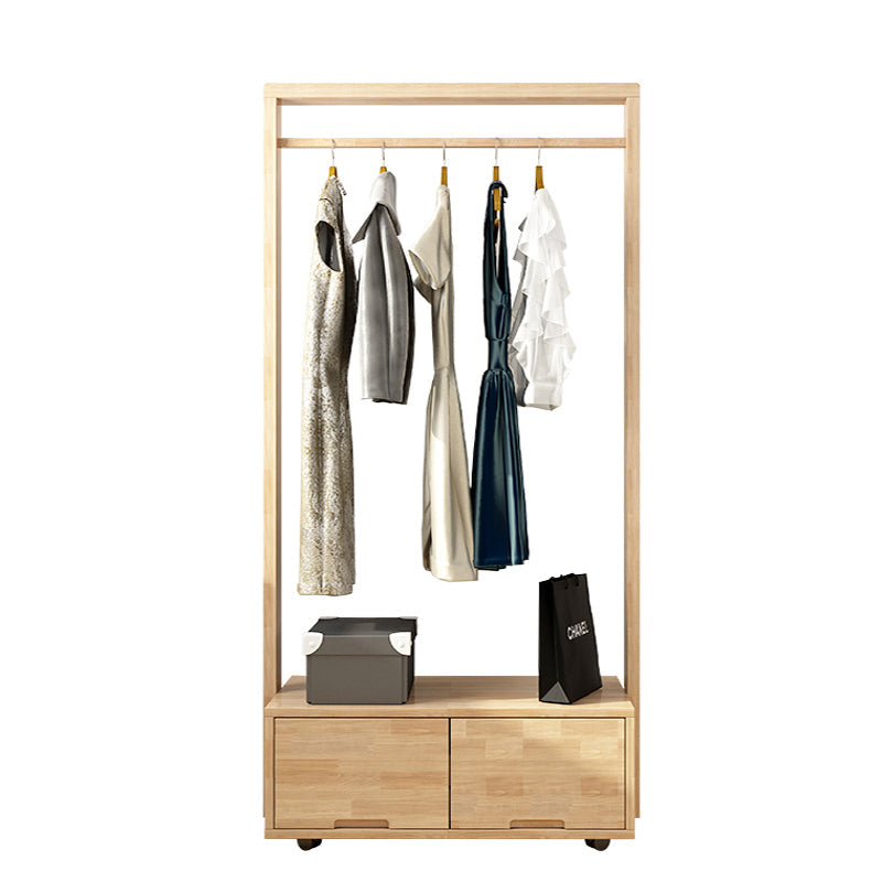 Dormitorio Armario de madera Armario móvil moderno con cajones