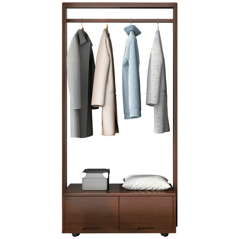 Dormitorio Armario de madera Armario móvil moderno con cajones