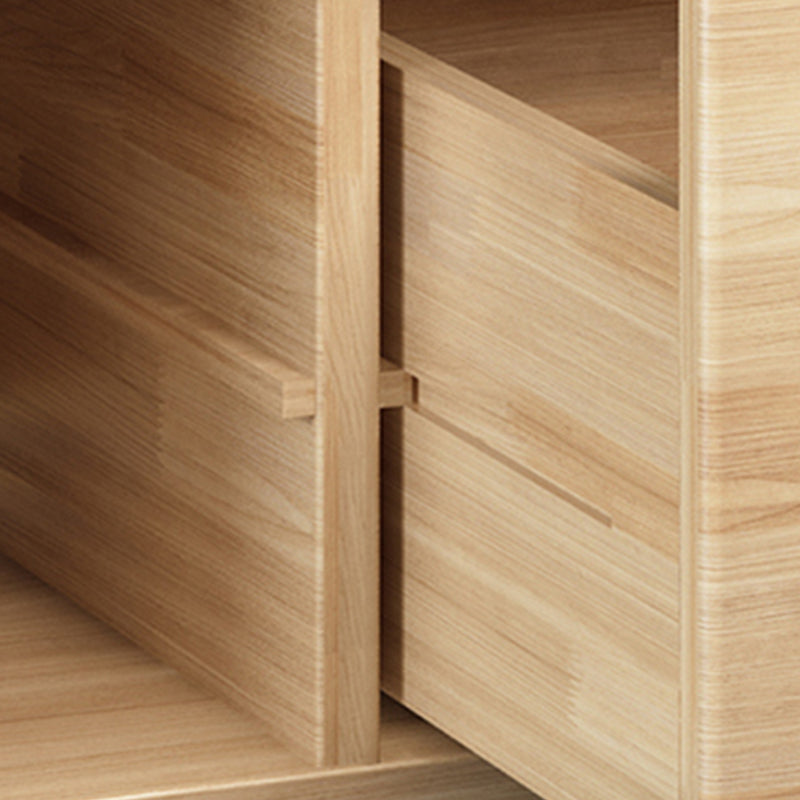 Dormitorio Armario de madera Armario móvil moderno con cajones