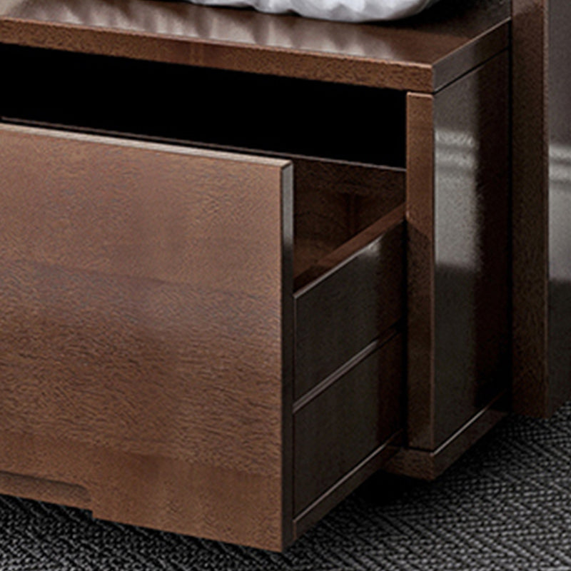 Dormitorio Armario de madera Armario móvil moderno con cajones