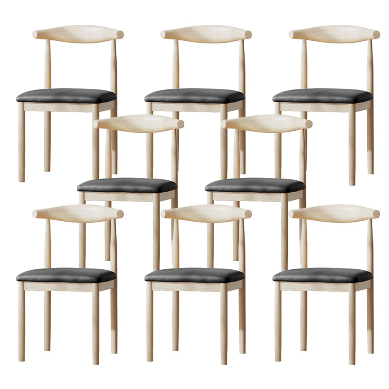 Silla de metal contemporánea silla de comedor abierta para comedor para comedor