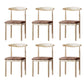 Silla de metal contemporánea silla de comedor abierta para comedor para comedor
