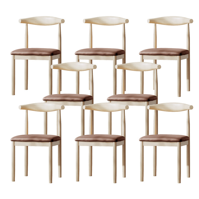 Silla de metal contemporánea silla de comedor abierta para comedor para comedor