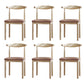 Silla de metal contemporánea silla de comedor abierta para comedor para comedor