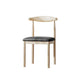 Silla de metal contemporánea silla de comedor abierta para comedor para comedor