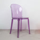 Sedie da cucina contemporanea acriliche sedie senza braccio 16.1 "