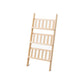 Moderne stijl solide houten boekenplank open back ladder boekenkast voor thuis