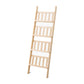 Moderne stijl solide houten boekenplank open back ladder boekenkast voor thuis