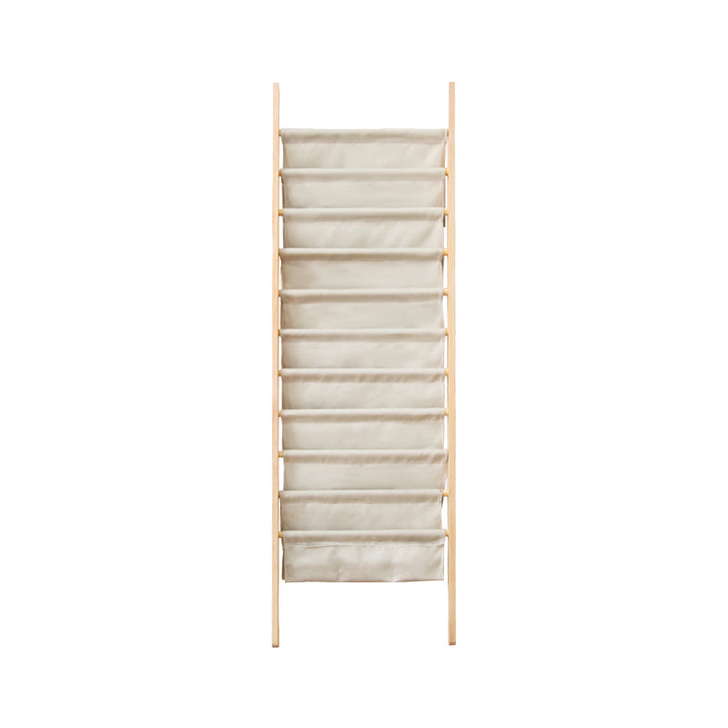 Moderne stijl solide houten boekenplank open back ladder boekenkast voor thuis