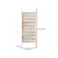 Moderne stijl solide houten boekenplank open back ladder boekenkast voor thuis
