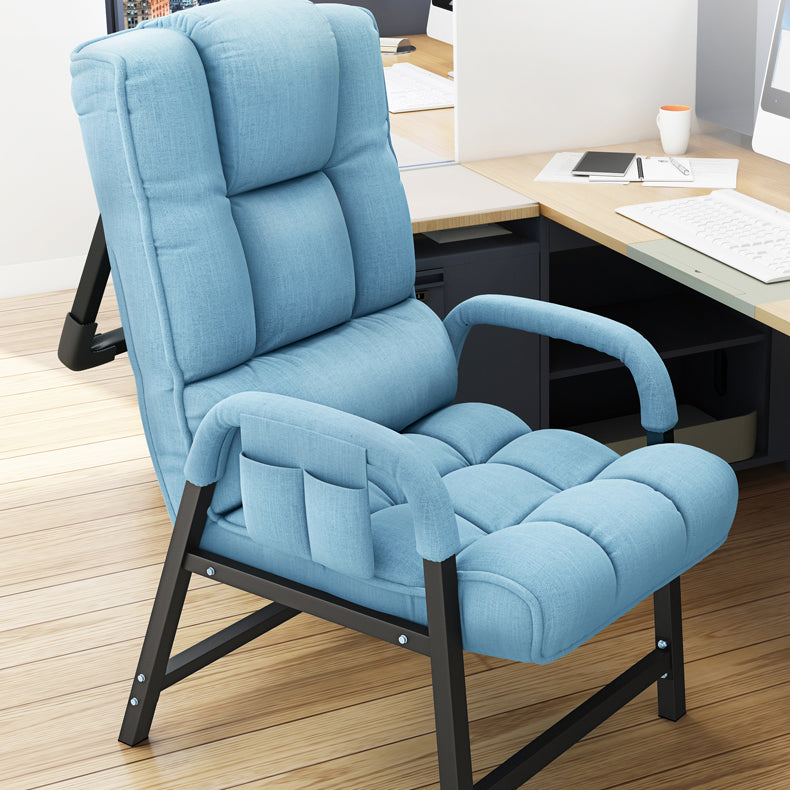 Contemporary Recliner Chair with Lumbar Support and Tufted Back Clearhalo 'Chairs & Seating' 'furn' 'furn_recliners' 'Furniture' 'Living Room Furniture' 'Recliners' 7626511