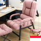 Contemporary Recliner Chair with Lumbar Support and Tufted Back Reclinerr & Support Rod & Ottoman Pink Clearhalo 'Chairs & Seating' 'furn' 'furn_recliners' 'Furniture' 'Living Room Furniture' 'Recliners' 7626515
