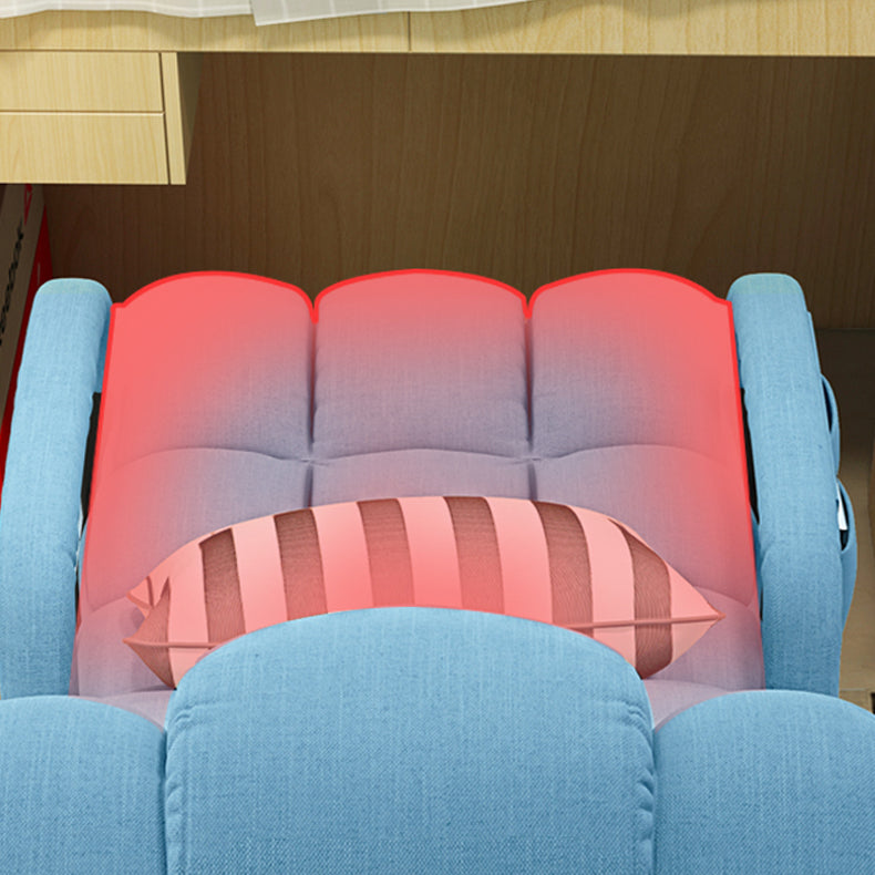 Contemporary Recliner Chair with Lumbar Support and Tufted Back Clearhalo 'Chairs & Seating' 'furn' 'furn_recliners' 'Furniture' 'Living Room Furniture' 'Recliners' 7626519