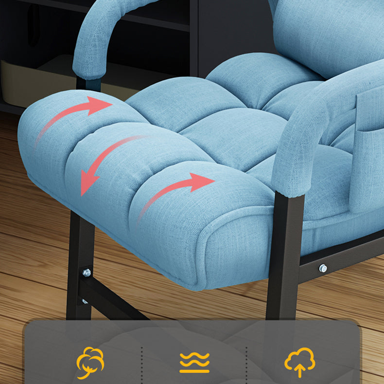 Contemporary Recliner Chair with Lumbar Support and Tufted Back Clearhalo 'Chairs & Seating' 'furn' 'furn_recliners' 'Furniture' 'Living Room Furniture' 'Recliners' 7626521