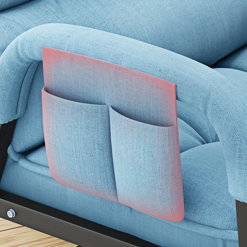 Contemporary Recliner Chair with Lumbar Support and Tufted Back Clearhalo 'Chairs & Seating' 'furn' 'furn_recliners' 'Furniture' 'Living Room Furniture' 'Recliners' 7626523