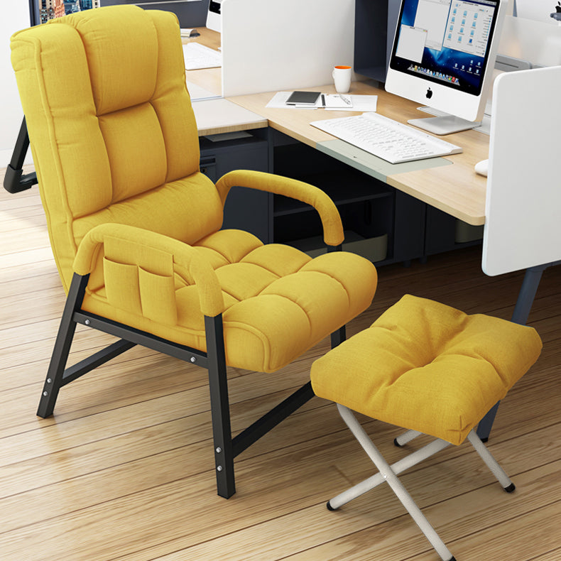 Contemporary Recliner Chair with Lumbar Support and Tufted Back Clearhalo 'Chairs & Seating' 'furn' 'furn_recliners' 'Furniture' 'Living Room Furniture' 'Recliners' 7626526