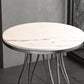 2-Tier Modern Metal Round Side Table 19.7-inch End Table with Shelf Clearhalo 'Coffee & Accent Tables' 'End & Side Tables' 'end_side_tables' 'furn' 'furn_end_side_tables' 'Furniture' 'Living Room Furniture' 7633088