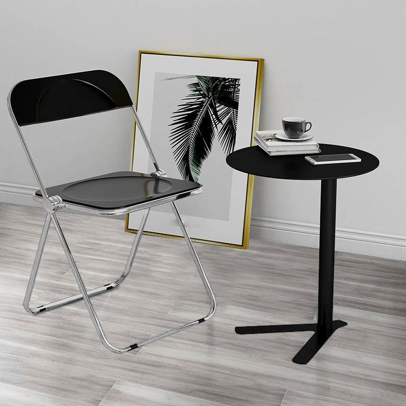 Rustic Accent Side Table Living Room Round Metal Sofa Side Accent Table Clearhalo 'Coffee & Accent Tables' 'End & Side Tables' 'end_side_tables' 'furn' 'furn_end_side_tables' 'Furniture' 'Living Room Furniture' 7633395