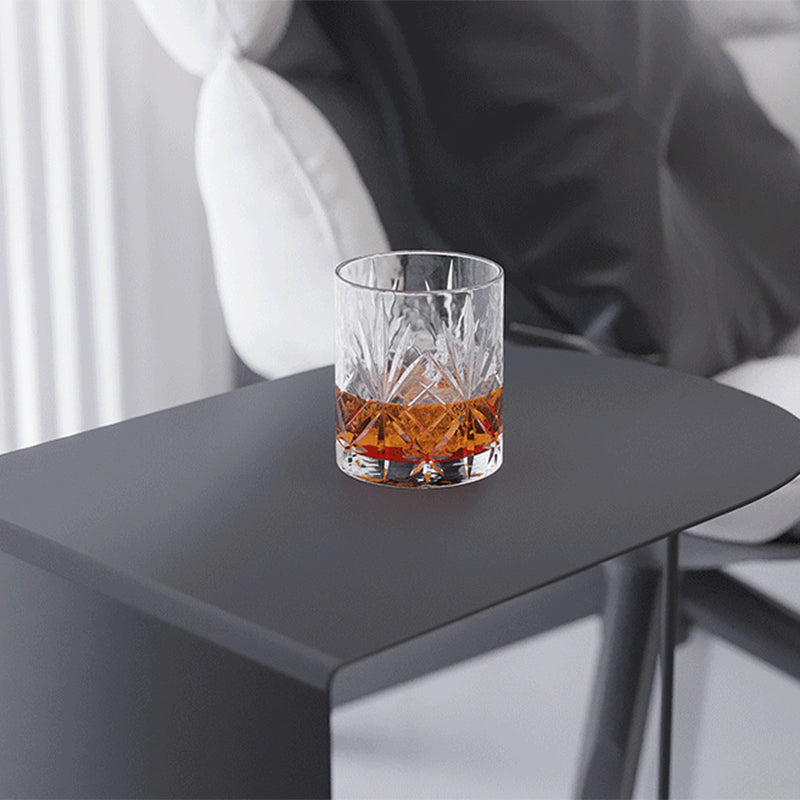 Rustic Sofa Side Accent Table Metal Abstract Living Room Accent Side Table Clearhalo 'Coffee & Accent Tables' 'End & Side Tables' 'end_side_tables' 'furn' 'furn_end_side_tables' 'Furniture' 'Living Room Furniture' 7633653