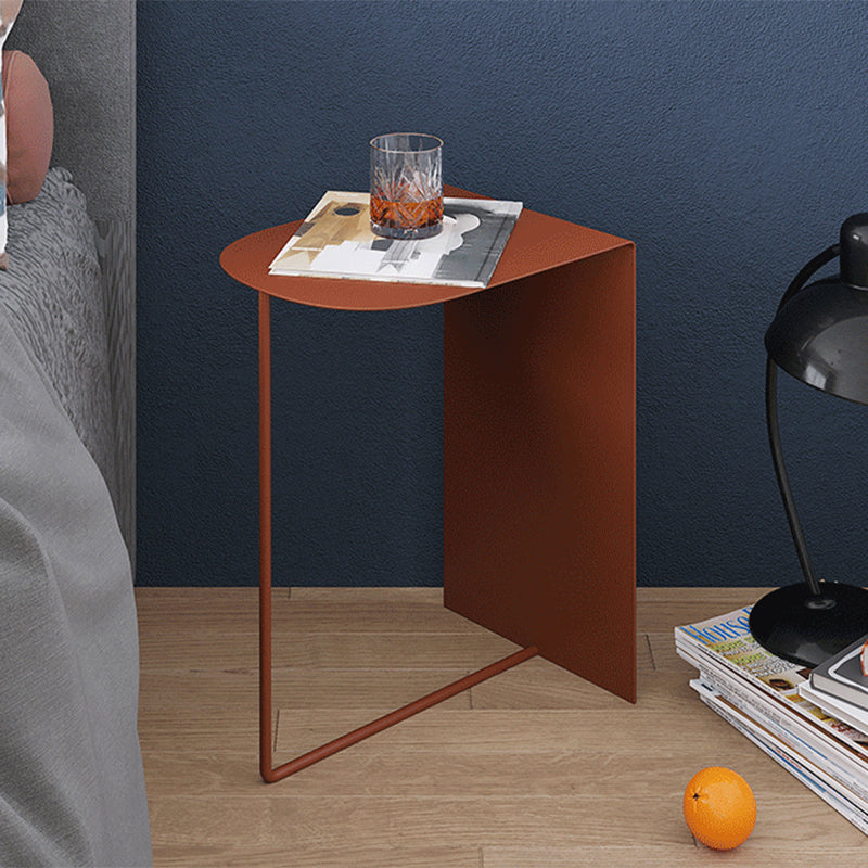 Rustic Sofa Side Accent Table Metal Abstract Living Room Accent Side Table Clearhalo 'Coffee & Accent Tables' 'End & Side Tables' 'end_side_tables' 'furn' 'furn_end_side_tables' 'Furniture' 'Living Room Furniture' 7633654