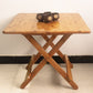 Modern Folding Dining Table Wood Tabletop for Living Room in Brown Clearhalo 'Dining Tables & Seating' 'Dining Tables' 'dining_table' 'furn' 'furn_dining_table' 'Furniture' 'Kitchen & Dining Furniture' 7635685