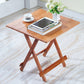 Modern Folding Dining Table Wood Tabletop for Living Room in Brown Clearhalo 'Dining Tables & Seating' 'Dining Tables' 'dining_table' 'furn' 'furn_dining_table' 'Furniture' 'Kitchen & Dining Furniture' 7635687