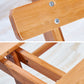 Modern Folding Dining Table Wood Tabletop for Living Room in Brown Clearhalo 'Dining Tables & Seating' 'Dining Tables' 'dining_table' 'furn' 'furn_dining_table' 'Furniture' 'Kitchen & Dining Furniture' 7635692