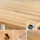 Modern Folding Dining Table Rectangle Wooden Tabletop with Storage Clearhalo 'Dining Tables & Seating' 'Dining Tables' 'dining_table' 'furn' 'furn_dining_table' 'Furniture' 'Kitchen & Dining Furniture' 7635839
