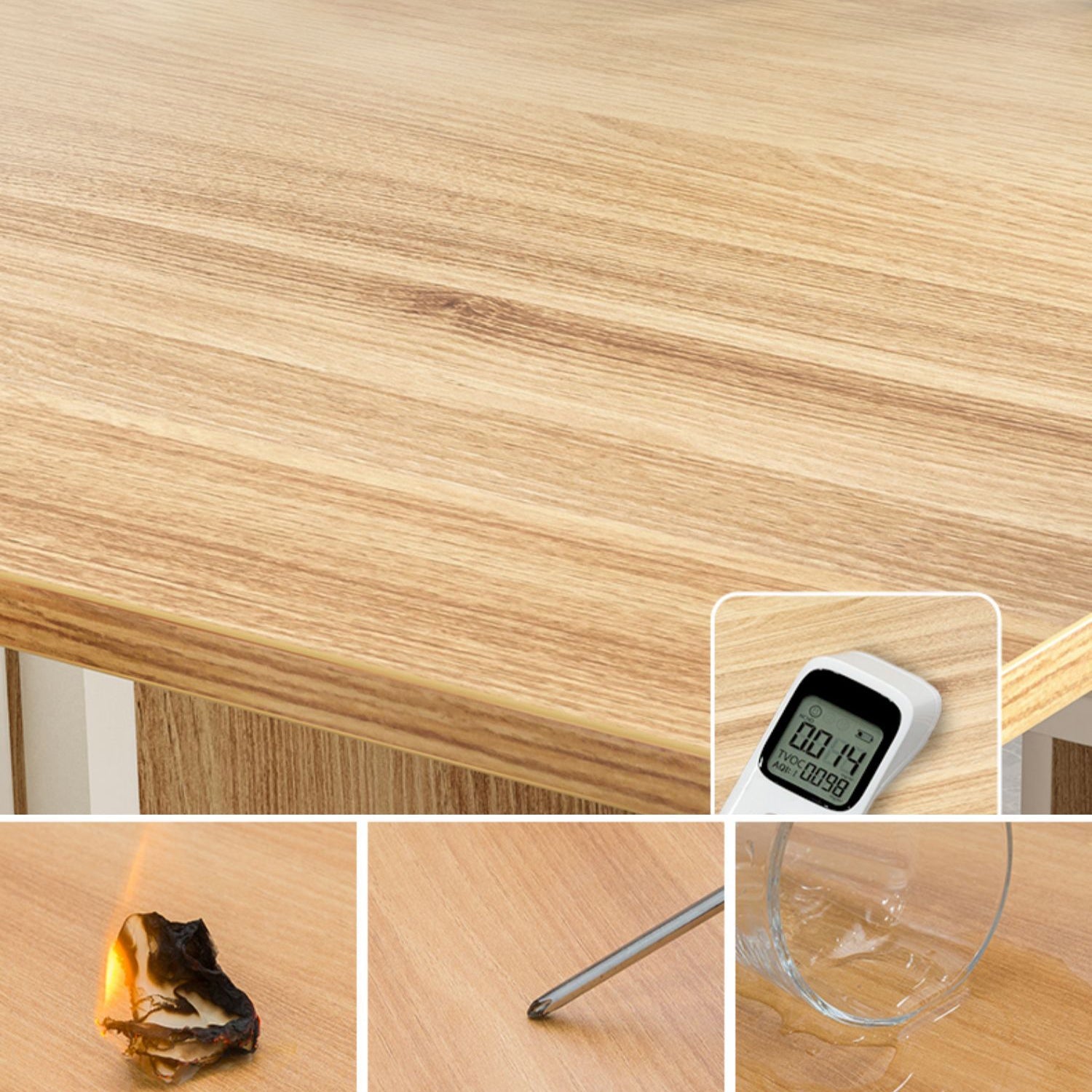 Modern Folding Dining Table Rectangle Wooden Tabletop with Storage Clearhalo 'Dining Tables & Seating' 'Dining Tables' 'dining_table' 'furn' 'furn_dining_table' 'Furniture' 'Kitchen & Dining Furniture' 7635839