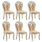 Indoor Dining Arm Chair Wood Frame Upholstered Dining Chair for Dining Room Ginger 6 Piece Set Clearhalo 'Dining Chairs' 'Dining Tables & Seating' 'dining_chair' 'furn' 'furn_dining_chair' 'Furniture' 'Kitchen & Dining Furniture' 7636095