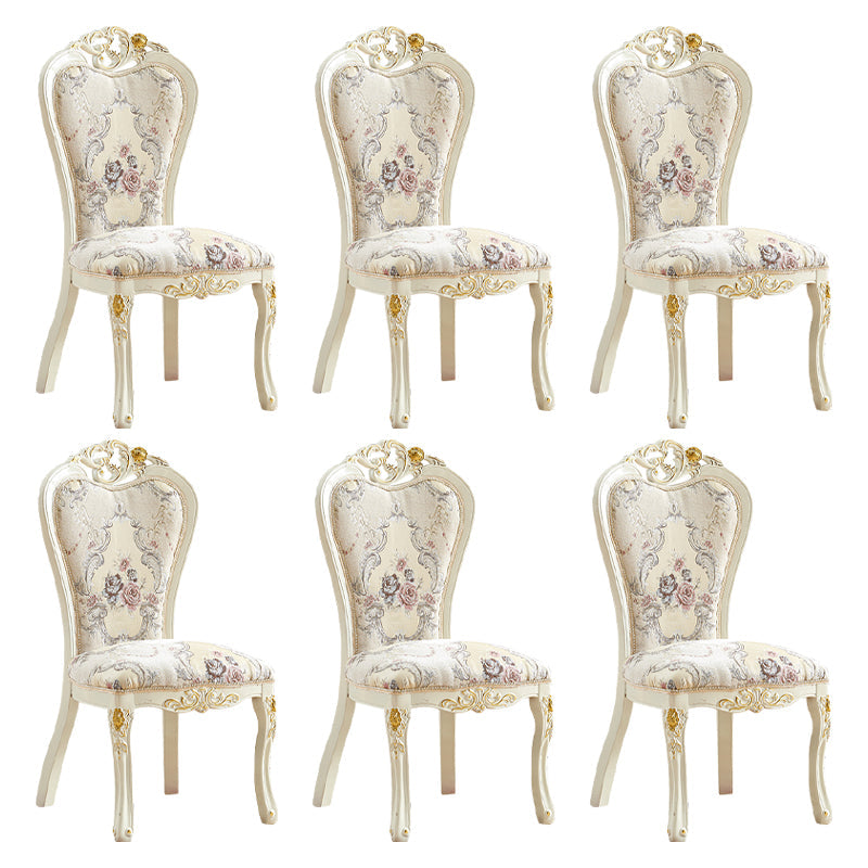 Indoor Dining Arm Chair Wood Frame Upholstered Dining Chair for Dining Room Mauve 6 Piece Set Clearhalo 'Dining Chairs' 'Dining Tables & Seating' 'dining_chair' 'furn' 'furn_dining_chair' 'Furniture' 'Kitchen & Dining Furniture' 7636119