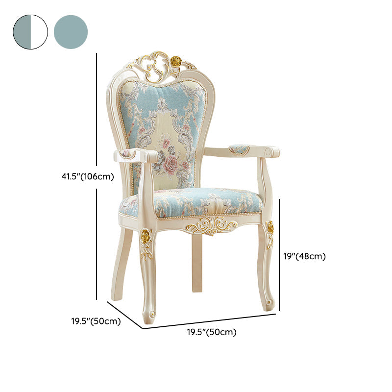 Indoor Dining Arm Chair Wood Frame Upholstered Dining Chair for Dining Room Clearhalo 'Dining Chairs' 'Dining Tables & Seating' 'dining_chair' 'furn' 'furn_dining_chair' 'Furniture' 'Kitchen & Dining Furniture' 7636129