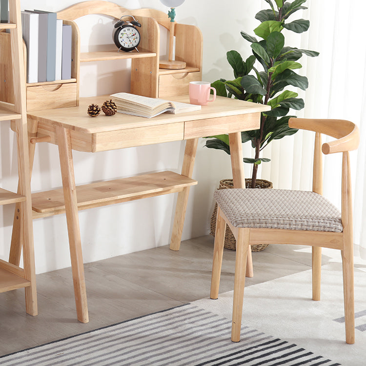 Chaise de style moderne en bois ouvert à l'arrière pour salle à manger pour salle à manger