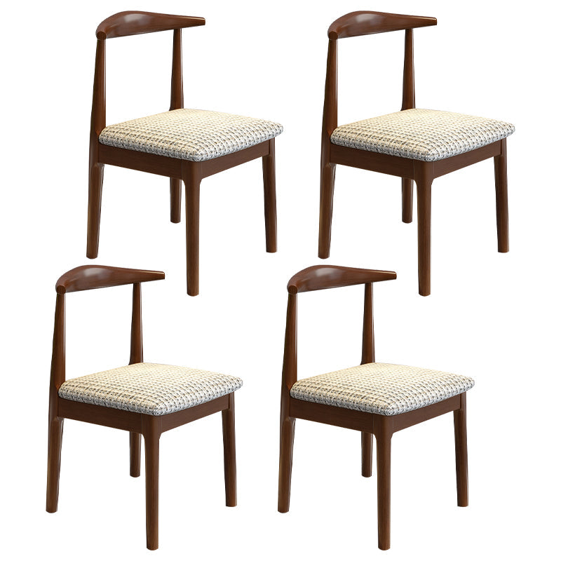 Chaise de style moderne en bois ouvert à l'arrière pour salle à manger pour salle à manger