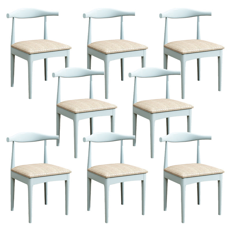 Chaise de style moderne en bois ouvert à l'arrière pour salle à manger pour salle à manger