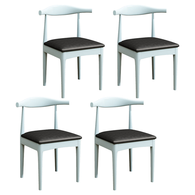 Chaise de style moderne en bois ouvert à l'arrière pour salle à manger pour salle à manger