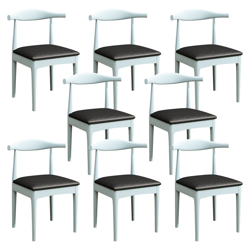 Chaise de style moderne en bois ouvert à l'arrière pour salle à manger pour salle à manger